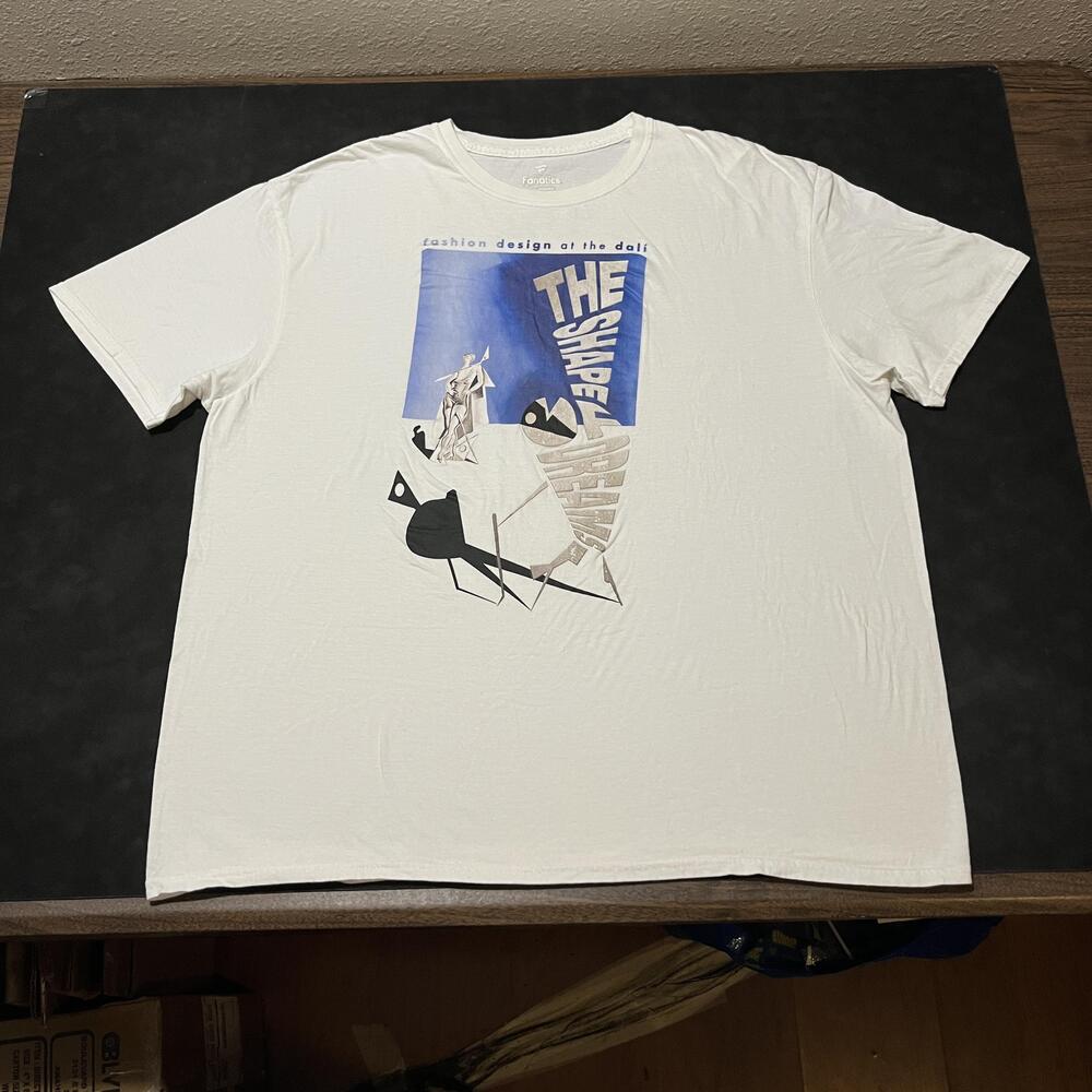 The Dali Shape Of Dreams Shirt Mens 2XL White Neiman Marcus Fanatics Art Tee